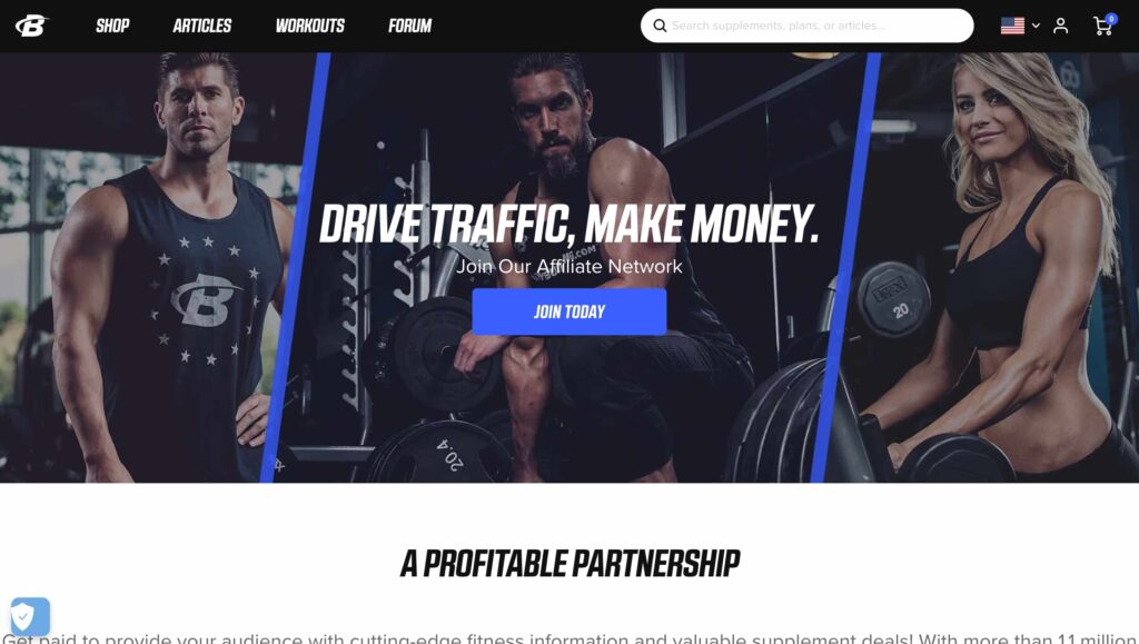 Bodybuilding.com Fitness Affiliate Program