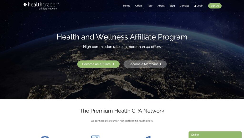 HealthTrader MaxBounty Alternative