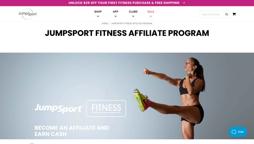 JumpSport Fitness Affiliate Program