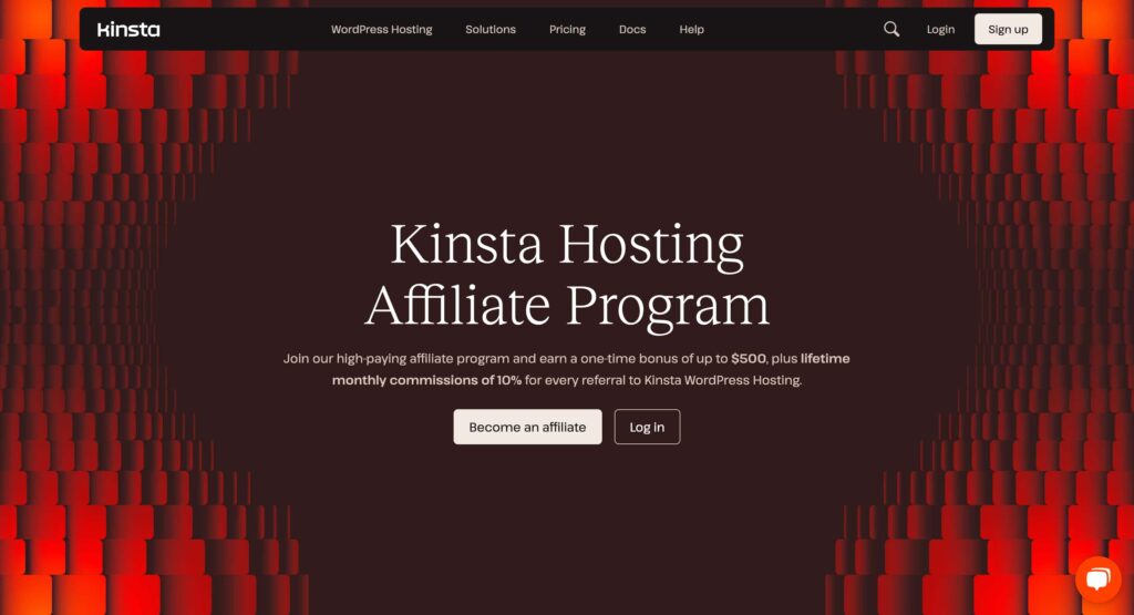 Kinsta Affiliate Program