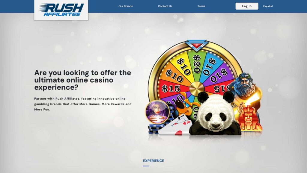 Rush Affiliates Casino Affiliate Program